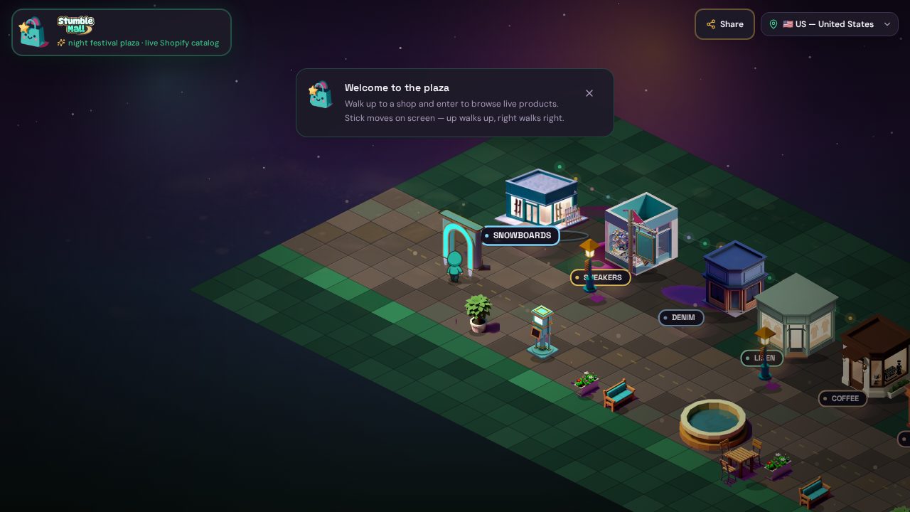 Stumblemall screenshot